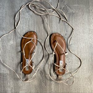 Madden Girl lace up sandals